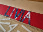 Preview: Namenskissen Livia Minipunkte rot 40x80